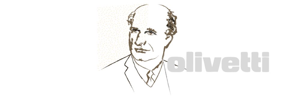 Adriano Olivetti ilustración