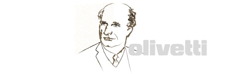 Adriano Olivetti ilustración