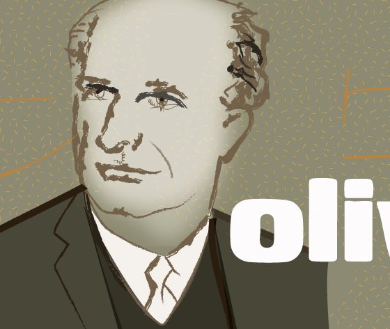 Adriano Olivetti ilustración